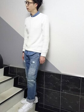 Y.A.a.m.さん（メンズ・174cm）の冬コーディネート