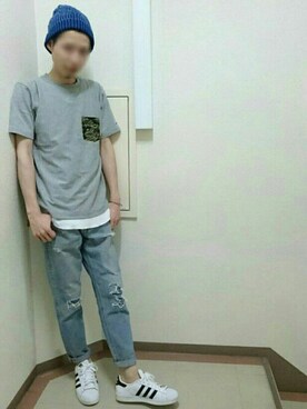 Y.A.a.m.さん（メンズ・174cm）の春コーディネート