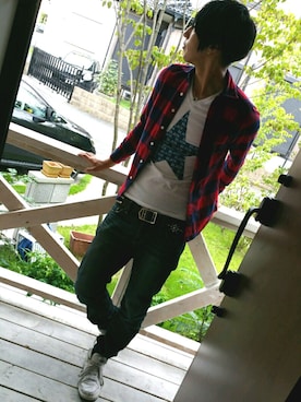 たろすけさん（メンズ・178cm）の秋コーディネート