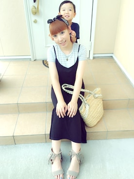 ☺︎☻ぴーやよ☻☺︎さん（レディース・160cm）の夏コーディネート