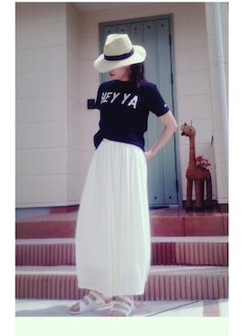 hamu123さん（レディース・168cm）の夏コーディネート