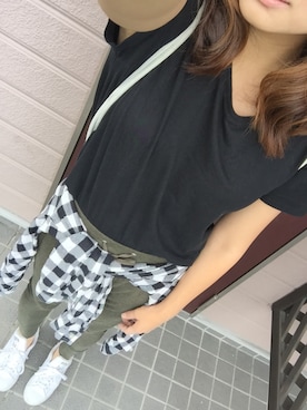 「adidas（アディダス）のadidas Originals / STAN SMITH W（スニーカー）」を使った、のりをさん（レディース・160cm）の秋コーディネート