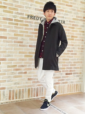 マサくんさん（メンズ・173cm）の冬コーディネート