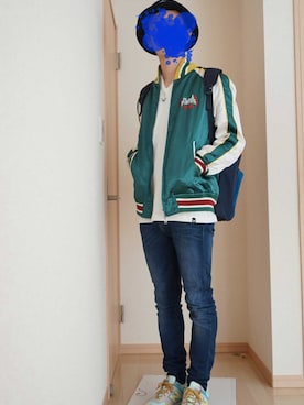 「アイテム（その他アウター）」を使った、syunさん（メンズ・170cm・20代）の春コーディネート