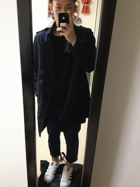 「アイテム（その他アウター）」を使った、つるさん（メンズ・165cm・20代）の春コーディネート