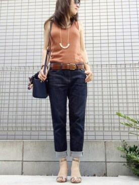yumikoさんの「シャルマン　スカーフ付2wayハンドバッグ」を使ったコーディネート