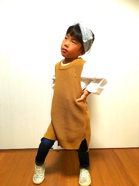 m...♡さん（キッズ・110cm）の秋コーディネート