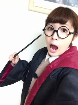 「halloween」｜「アイテム（その他アウター）」を使った、有花さん（レディース・155cm）の秋コーディネート