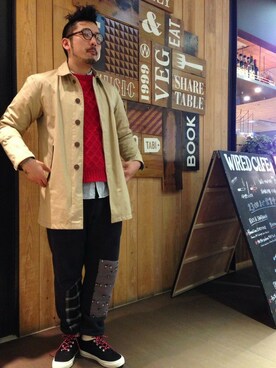 Funachangさん（メンズ・175cm）の冬コーディネート