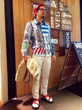 Funachangさん(メンズ・177cm)の春コーディネート