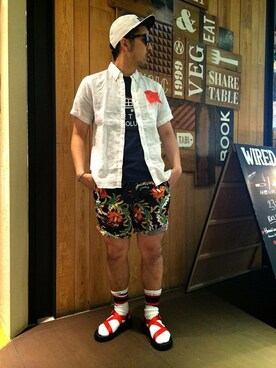 Funachangさん（メンズ・177cm）の夏コーディネート