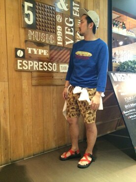 Funachangさん(メンズ・177cm)の夏コーディネート