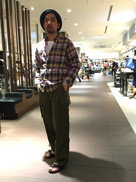 Funachangさん（メンズ・177cm）の夏コーディネート