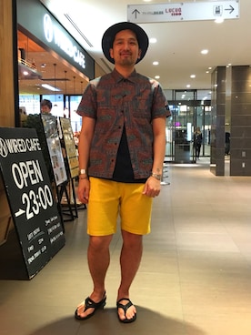 Funachangさん（メンズ・177cm）の夏コーディネート