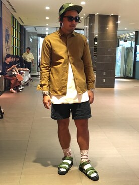 Funachangさん（メンズ・177cm）の夏コーディネート