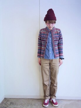 RENAさん（レディース・159cm）の秋コーディネート