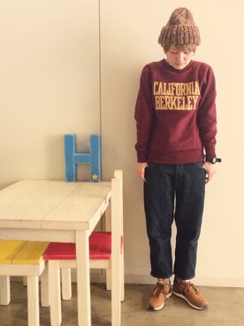 RENAさん（レディース・159cm）の冬コーディネート