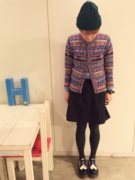 RENAさん（レディース・159cm）の冬コーディネート