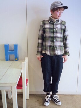 RENAさん（レディース・159cm）の冬コーディネート