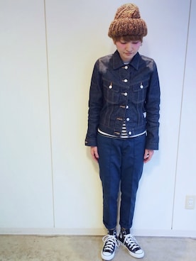 RENAさん（レディース・159cm）の冬コーディネート