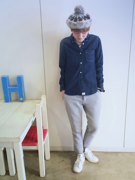 RENAさん(レディース・159cm)の冬コーディネート