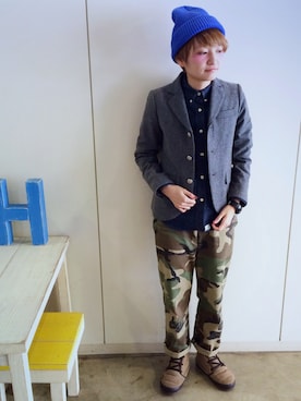 RENAさん（レディース・159cm）の冬コーディネート