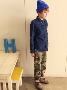 RENAさん（レディース・159cm）の冬コーディネート