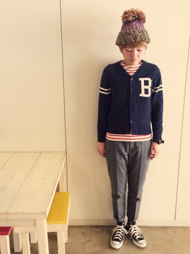 RENAさん（レディース・159cm）の冬コーディネート