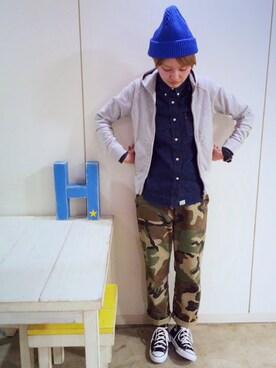 RENAさん（レディース・159cm）の春コーディネート