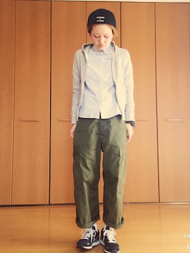 RENAさん(レディース・159cm)の春コーディネート