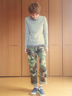 RENAさん（レディース・159cm）の春コーディネート