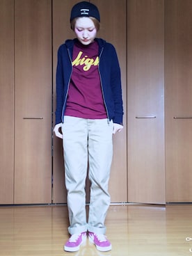 RENAさん(レディース・159cm)の春コーディネート