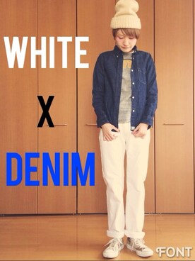 RENAさん（レディース・159cm）の春コーディネート