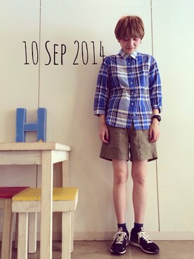 RENAさん（レディース・159cm）の秋コーディネート