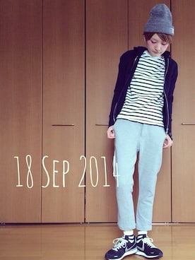 RENAさん(レディース・159cm)の秋コーディネート