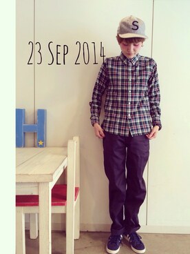 RENAさん（レディース・159cm）の秋コーディネート