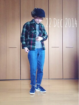 「override 」｜RENAさん（レディース・159cm）の冬コーディネート