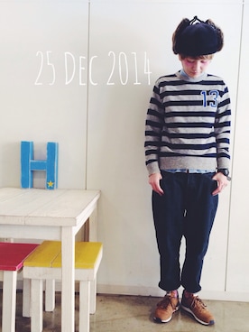 「override 」｜RENAさん（レディース・159cm）の冬コーディネート