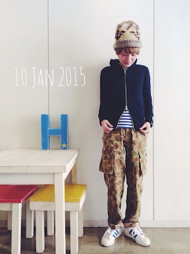 「override 」｜RENAさん（レディース・159cm）の冬コーディネート