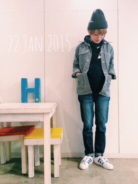 「override 」｜RENAさん（レディース・159cm）の冬コーディネート