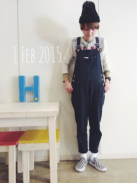 「override 」｜RENAさん（レディース・159cm）の冬コーディネート