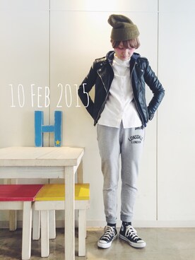 「override 」｜RENAさん（レディース・159cm）の冬コーディネート