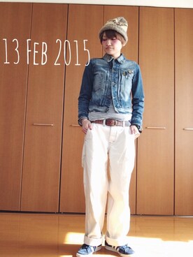 RENAさん(レディース・159cm)の冬コーディネート