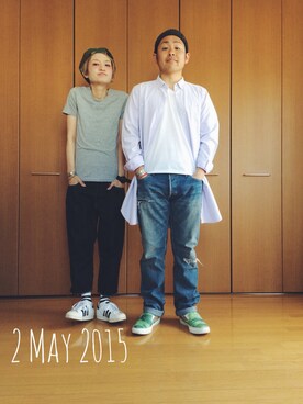 RENAさん（レディース・159cm）の春コーディネート