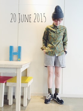 RENAさん(レディース・159cm)の夏コーディネート