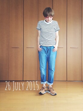 RENAさん（レディース・159cm）の夏コーディネート