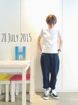 RENAさん(レディース・159cm)の夏コーディネート