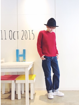 RENAさん(レディース・159cm)の秋コーディネート