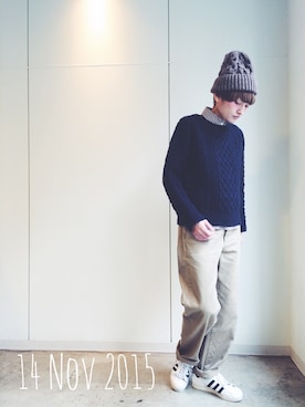 RENAさん（レディース・159cm）の秋コーディネート