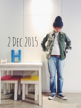 「override 」｜RENAさん（レディース・159cm）の冬コーディネート